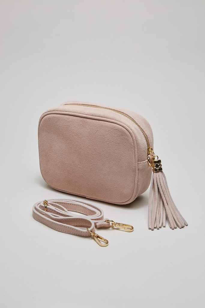 CLASSIC Tasche vintage rose suede