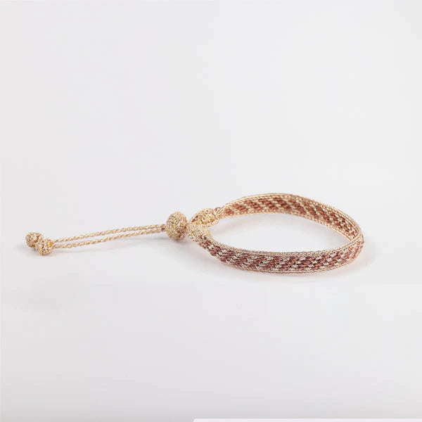 IZY II Armband gold mocha