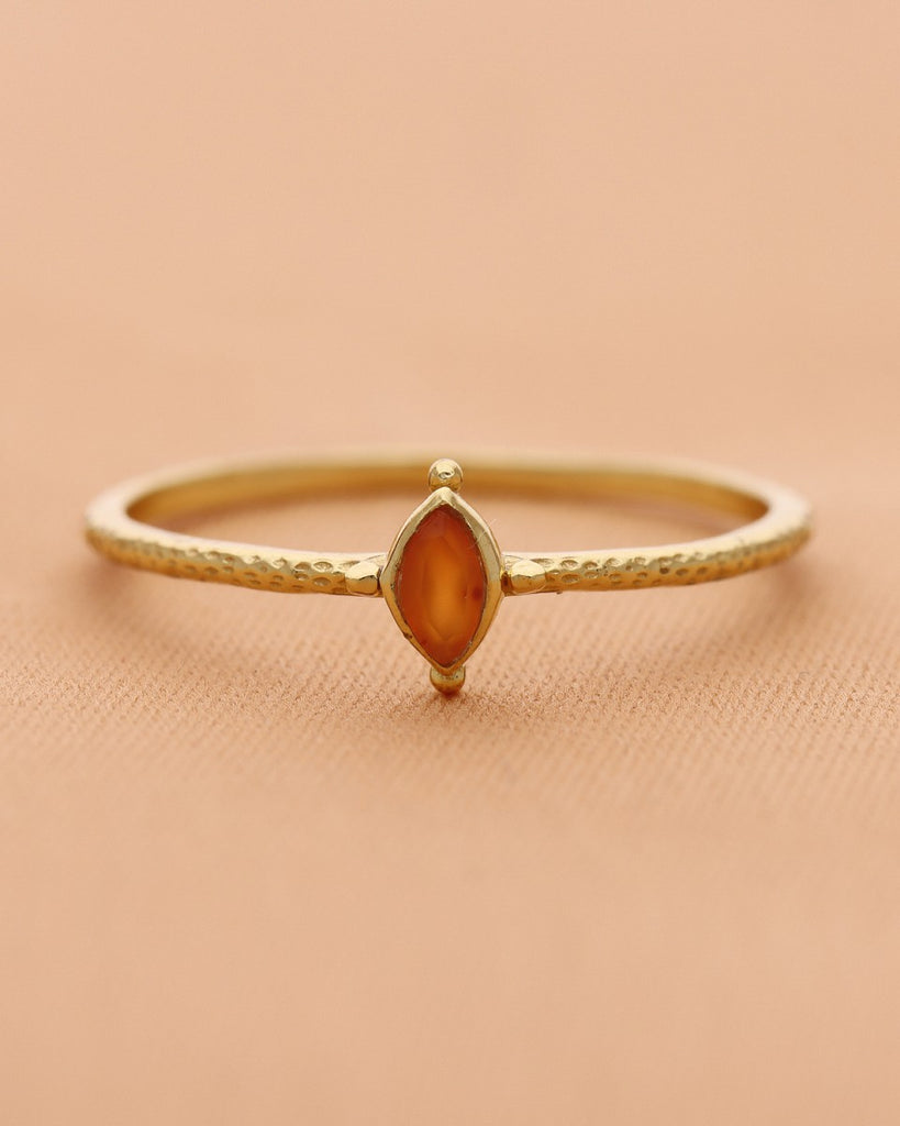 RING Banks 4508 gold | red agate
