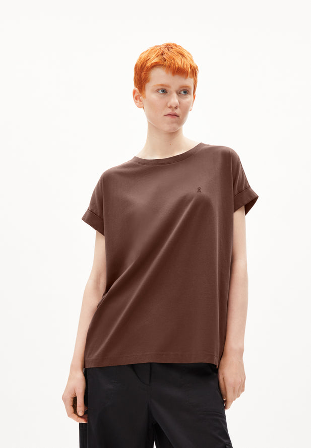 IDAARA T-Shirt deep brown