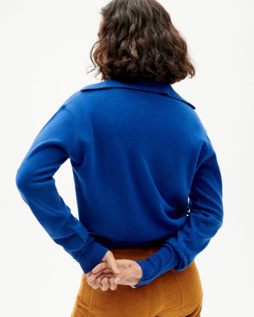 SHEENA Pullover blue
