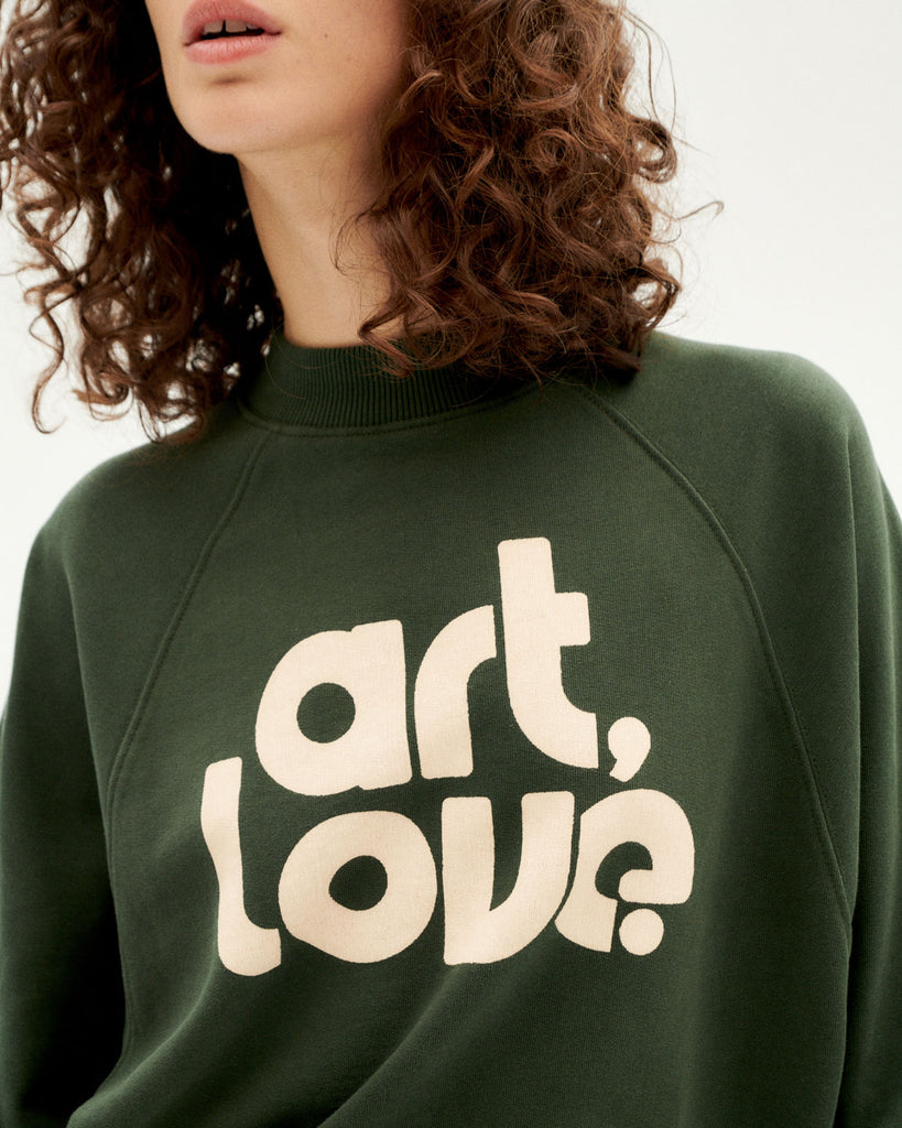 ART & LOVE FANTINE Sweatpullover green