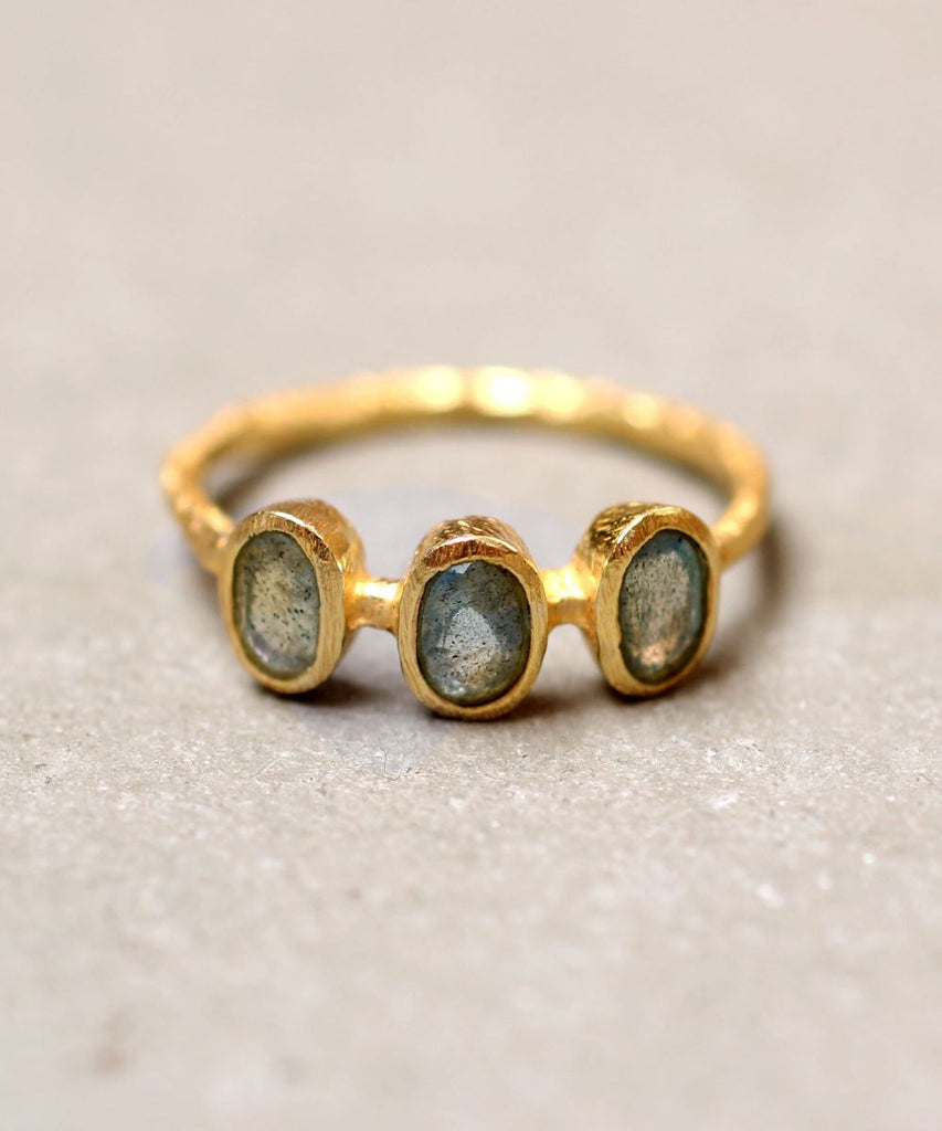 RING 4025 gold | labradorit