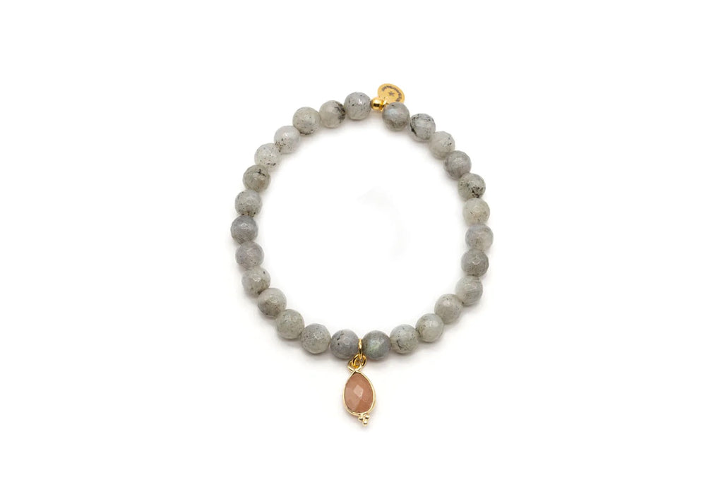 A20 MALA SINGLE Armband labradorit