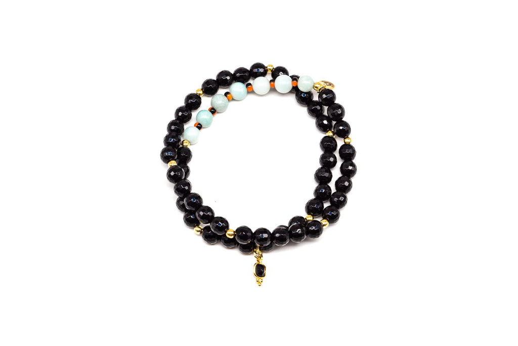 A22 MALA TWIN Armband blue onyx